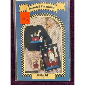 sewing pattern Noahs ark sweatshirt applique gift bag wall quilt